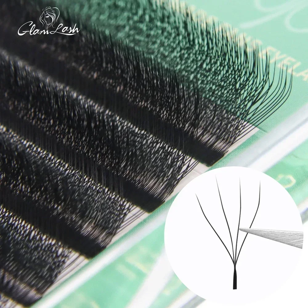 GLAMLASH W Vorm Bloom 3D 4D 5D - Eyelash Extensions Classic recensie en prijs