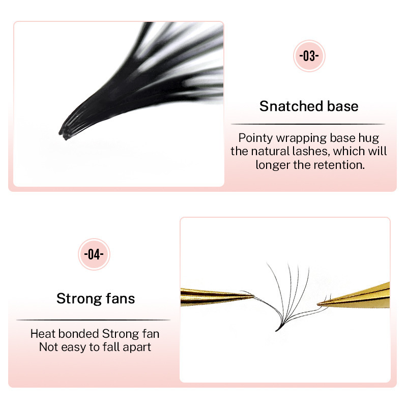 500 Premade losse wimpers Pro  - Eyelash Extensions Classic recensie en prijs
