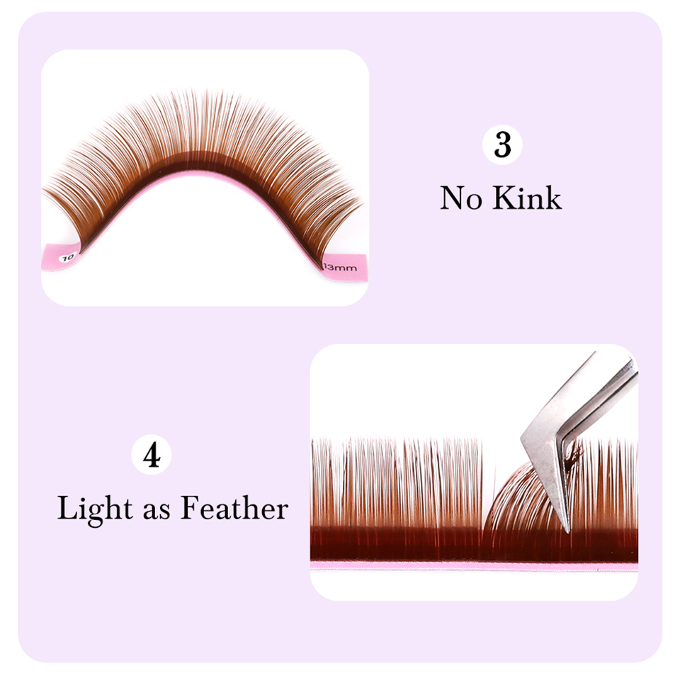 Donkerbruine wimperverlenging  - Eyelash Extensions Classic recensie en prijs