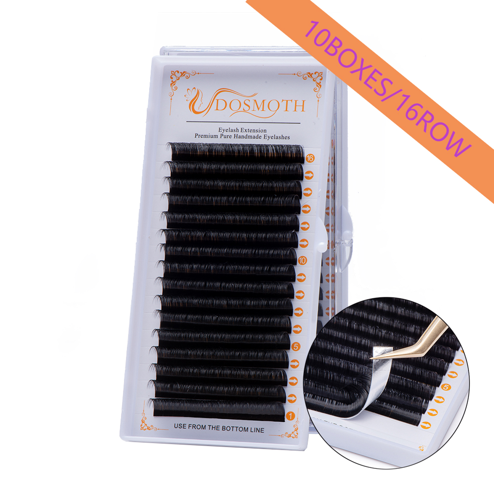 Dosmoth 10 Boxes 16 Rijen 7-16 - Eyelash Extensions Classic recensie en prijs