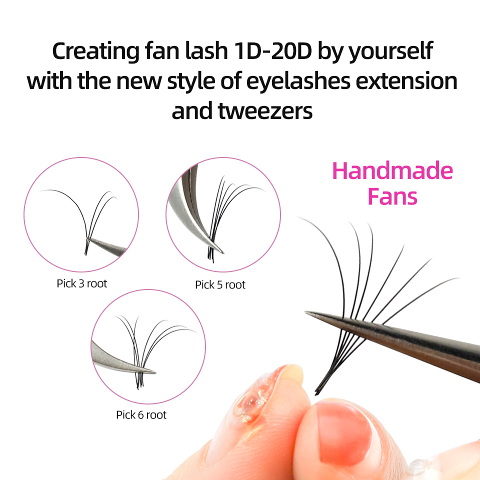 Rujade 5 Gevallen/Lot Valse Wi - Eyelash Extensions Classic recensie en prijs